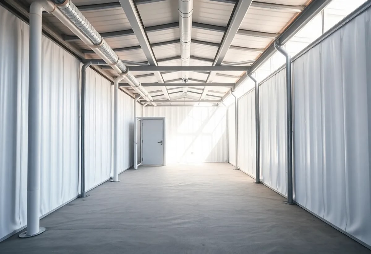 가설건축물 지붕재 내구성과 안전성 강화 사례