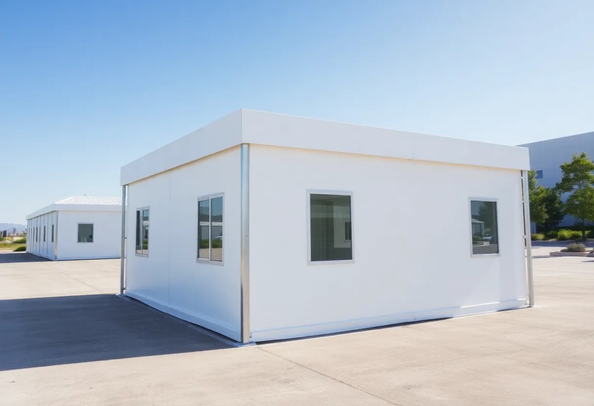 가설 건축물의 안정성과 디자인 향상 사례